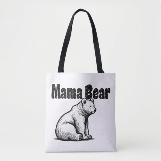 Mama Beer Tote Bag (Voorkant)