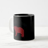 Mama Beer Tweekleurige Koffiemok (Voorkant links)