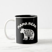Mama Beer Tweekleurige Koffiemok (Links)