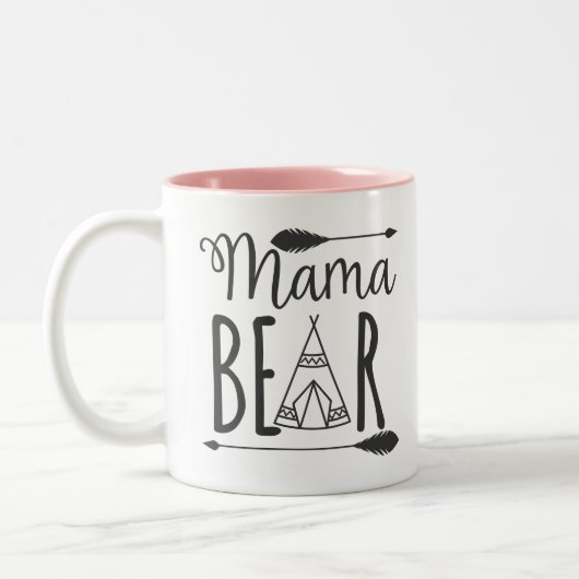 Mama Beer Tweekleurige Koffiemok (Links)