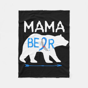 Mama Beer Type 1 Diabetes Fleece Deken