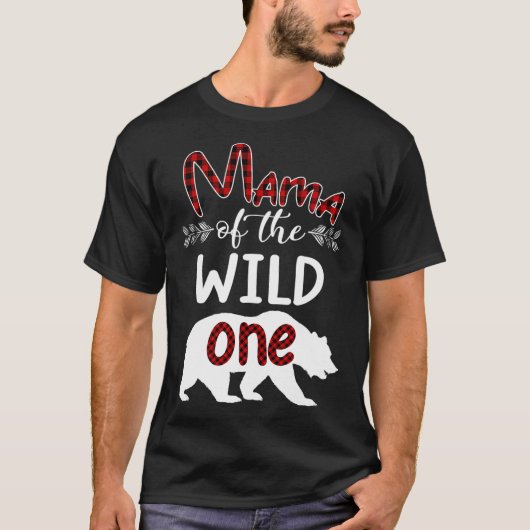 Mama Beer van de Wild One Pond Birthday Gifts T-shirt (Voorkant)