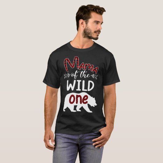 Mama Beer van de Wild One Pond Birthday Gifts T-shirt (Voorkant volledig)