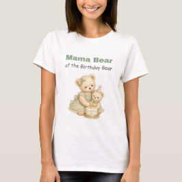 Mama Beer Verjaardagsshirt T-shirt
