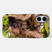 Mama beer verzorgt haar twee cubs, Lake Clark Nati Case-Mate iPhone Case (Achterkant (horizontaal))