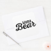 Mama Beer Vierkante Sticker (Envelop)