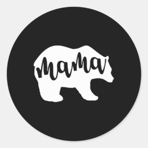 Mama Beer Voor Mama Nana Mimi Ronde Sticker
