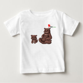 Mama Beer & Welp Baby T-shirt