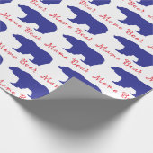 Mama Beren - Cadeaupapier (Hoek)