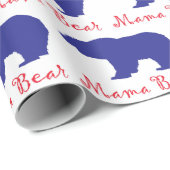 Mama Beren - Cadeaupapier (Rol Hoek)