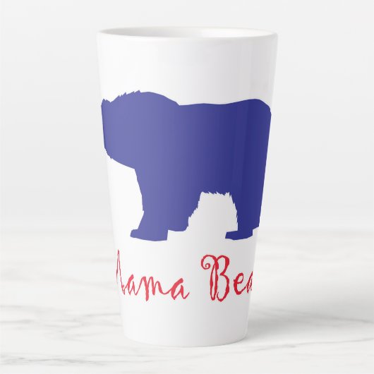 Mama Beren Latte Mok (Voorkant)
