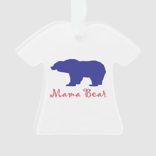Mama Beren Ornament (voorkant)