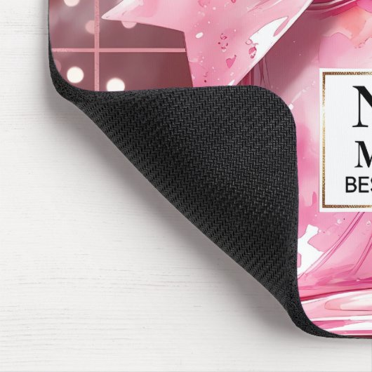 Mama Best Ever - Happy Moederdag Muismat (Hoek)