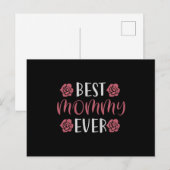 Mama - Beste Moeder Ooit Briefkaart (Voorkant / Achterkant)