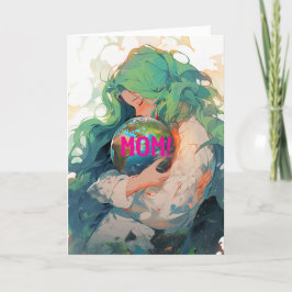 MAMA BETEKENT DE WERELD MOEDERDAG KAART