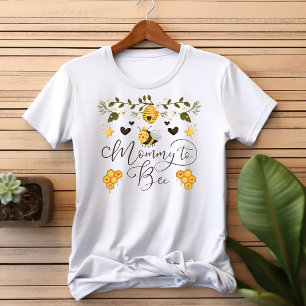 Mama Bij To Bee Honingraat Hommels Baby Borrel T-shirt