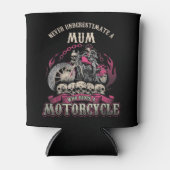 Mama Biker Chick Lady onderschat motor nooit Blikjeskoeler