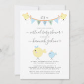 Mama Bird Little Chick Virtual Baby Shower Kaart (Voorkant)