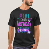 Mama Birthday Rockstar Theme Music Party Karaoke G T-shirt (Voorkant)