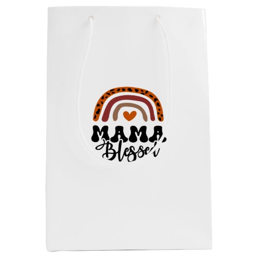 Mama Blessed Medium Cadeauzakje (Voorkant)