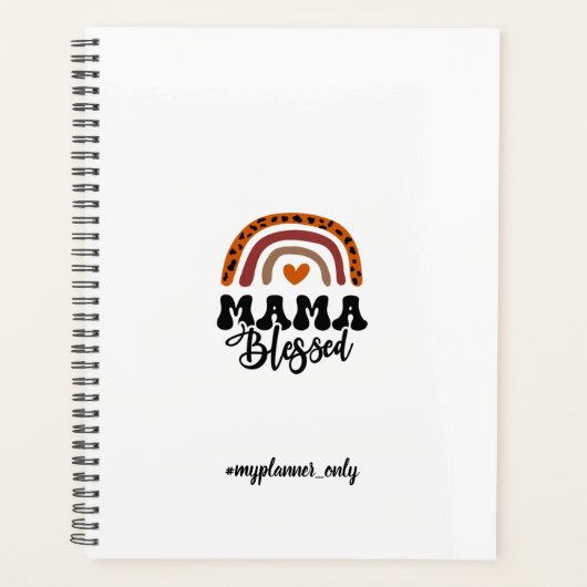 Mama Blessed Planner (Voorkant)