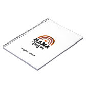 Mama Blessed Print Notitieboek (Linkerzijde)