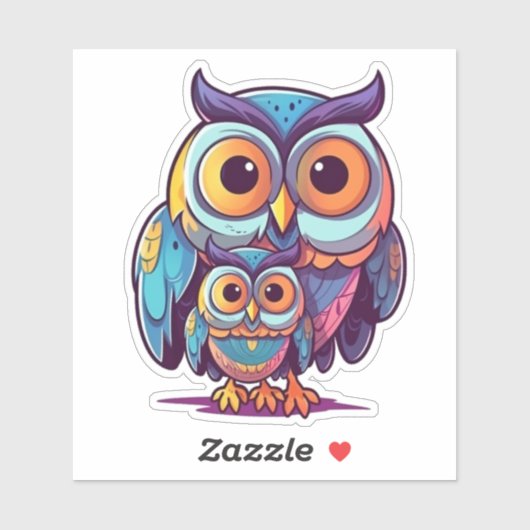 Mama Blinky en Little Bink Sticker (Vel)