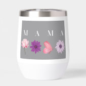 Mama, bloem vlinder moedersdag en verjaardag (Achterkant)