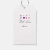 MAMA Bloemen, Moederdag, Verjaardagscadeau, Handle Cadeaulabel (Achterkant)