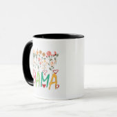 Mama bloementuin mok (Voorkant links)