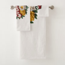 Mama Bloemstuk Keukenhanddoek/Theedoek (Wonen & Le