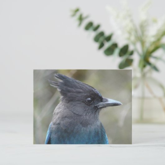 Mama Blue Briefkaart (Staand voorkant)