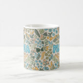 Mama Boho Pastelgroene Bloem 3D Patroon Koffiemok (Center)