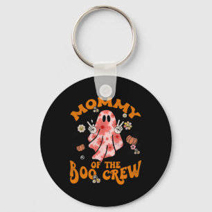 mama boo crew groovy bijpassende familie halloween sleutelhanger