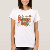 Mama Boo Halloween Mama En Ik Matching T-shirt (Voorkant)