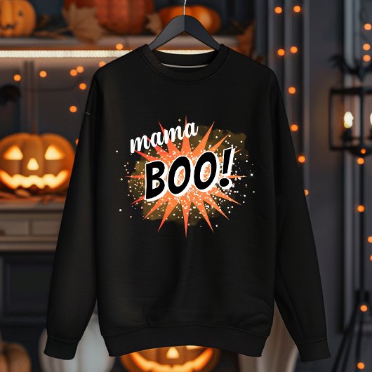 Mama Boo | Oranje Halloween Trui