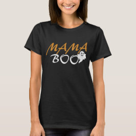 Mama Boo T-shirt voor Halloween T-shirt, Grappig T