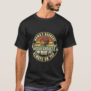 Mama Boobery Borstvoeding Nieuwe moeder T-shirt