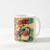 Mama brengt de hitte koffiemok (Voorkant rechts)
