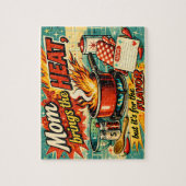 Mama brengt de hitte legpuzzel (Verticaal)