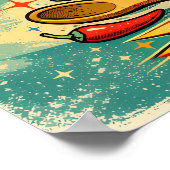 Mama brengt de hitte poster (Hoek)