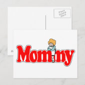 mama briefkaart (Voorkant / Achterkant)