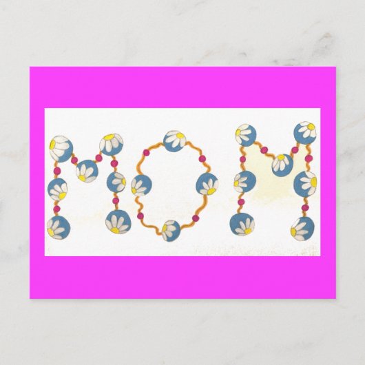 mama briefkaart (Voorkant)