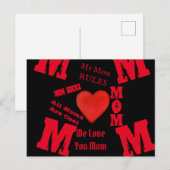 Mama Briefkaart (Voorkant / Achterkant)