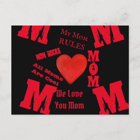 Mama Briefkaart (Voorkant)