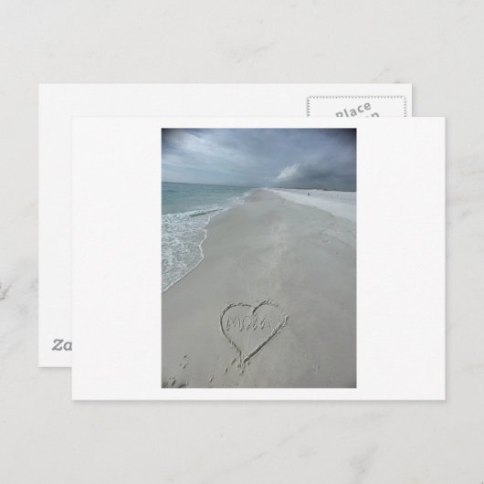 mama briefkaart (Voorkant / Achterkant)