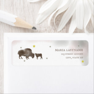 Mama Buffalo Baby Shower Etiket