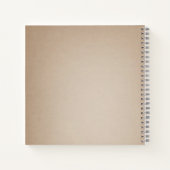 Mama Buffalo Evergreen Boy Baby shower Notitieboek (Achterkant)