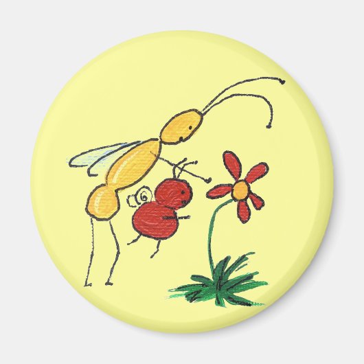 Mama Bug magneet (Voorkant)