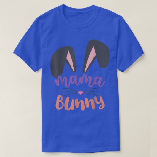 Mama Bunny Easter T-shirt (Design voorkant)
